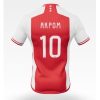 Fotbalové Dres Ajax Chuba Akpom #10 Domácí 2023-24 Krátký Rukáv